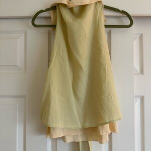 Zara Light Cream Tank Top